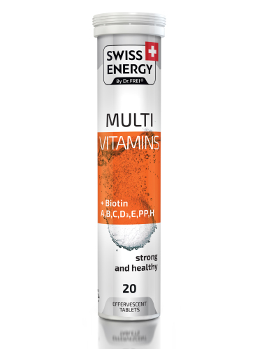 Swiss Energy Multivitamins+Biotin, 20 tabs