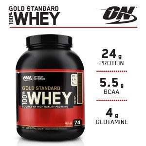 Состав питательных веществ в одной порции Сывороточный протеин 100% Whey Gold Standard, 450 гр.