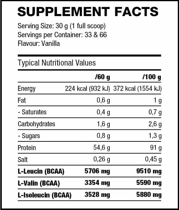 QNT Metapure Zero Carb Ваниль QNT Metapure Zero Carb Ваниль