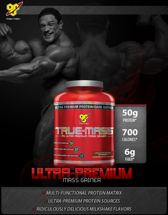 Пищевая ценность TRUE-MASS от BSN