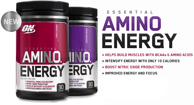 Основные действия Essential Amino Energy от Optimum Nutrition