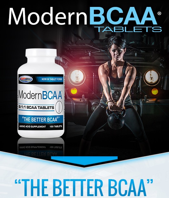 Теперь популярная добавка Modern BCAA+ от USPLabs доступна в форме таблеток