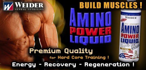 Свойства Amino Power Liquid Weider