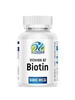 Biomeals Biotin, 5000 mcg, 60 tab