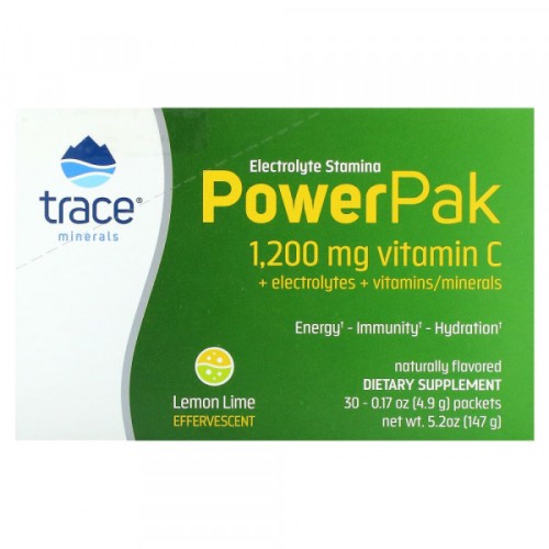 Trace NON-GMO Electrolyte Stamina Power Pak 30 пакетиков