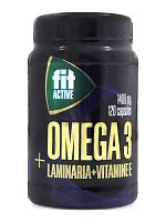 FitActive Omega-3+Laminaria+Vit.E 1400 mg, 120 капсул