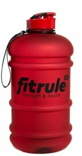 FitRule Бутыль прорезиненная метал. крышка 2200 мл  фото 2