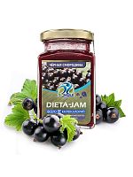 DIETA-JAM, черная смородина, 230 гр