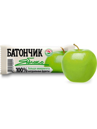 Батончик фруктовый Яблоко, 40 г