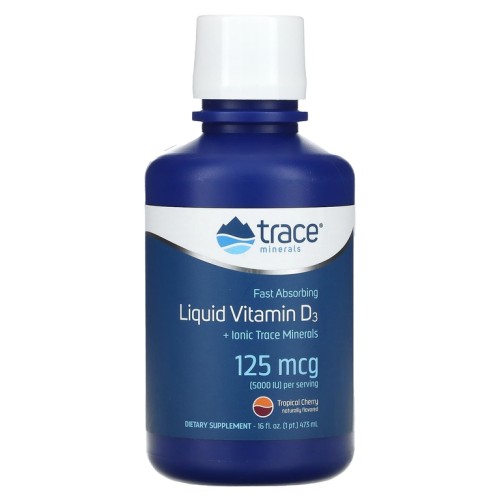 Trace Liquid Vitamin D3 5,000 IU 473 мл