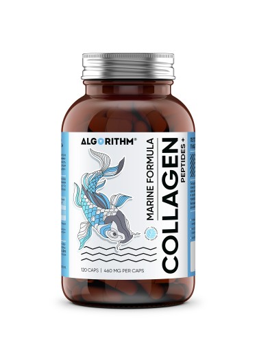 Algorithm Marine Collagen HA + Vit C, 120 caps