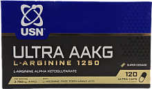 USN Ultra AAKG L-Arginine 1250 Caps / Ультра ААКГ 120 капсул