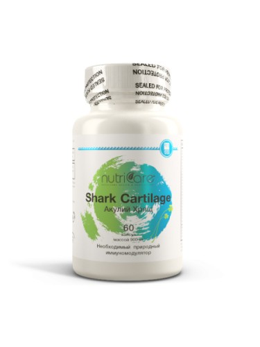 NutriCare Shark Cartilage, 60 caps