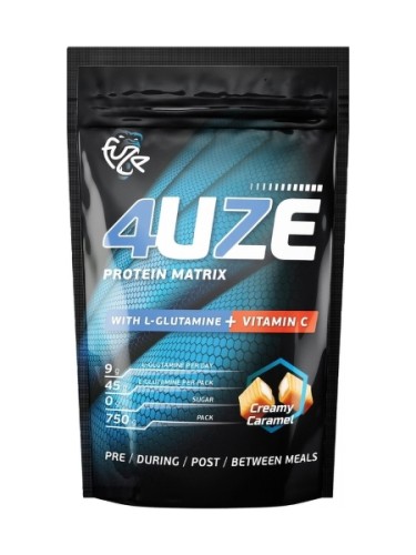 4uze Protein Matrix + L-glutamine, 750 g