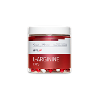 LevelUp L-Arginine, 240 капс., распродажа