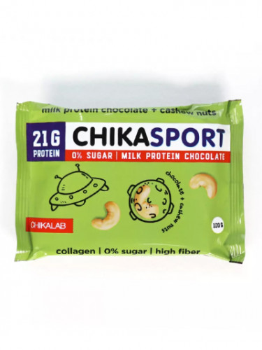Chikalab Chikasport  шоколад молочный, 100 гр.