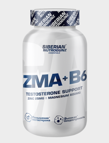 Siberian ZMA + B6 / ЗМА 60 капсул