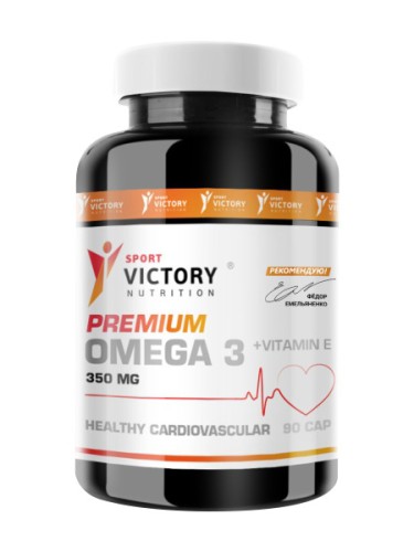 Premium Omega-3 35% + vitamin E, 90 caps