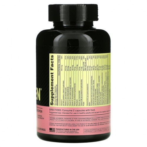 ON Opti-Women 120 капсул фото 2