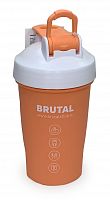 Шейкер для спортивного питания Brutal, 500 мл, розовый