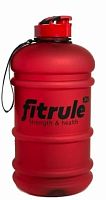 FitRule Бутыль прорезиненная метал. крышка 2200 мл 