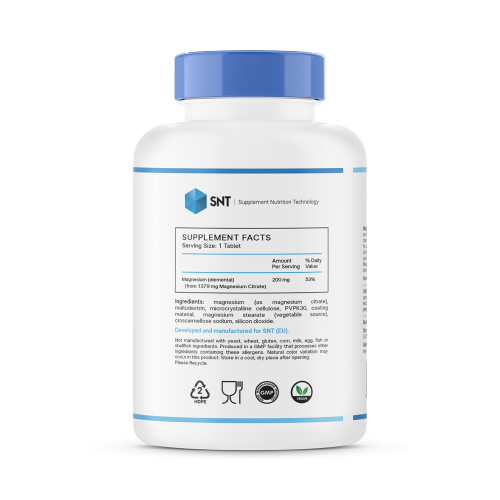 SNT Magnesium Citrate 200 мг 120 таблеток фото 2