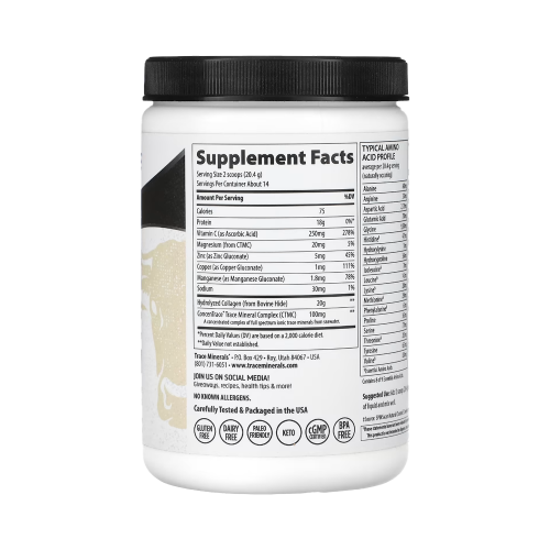 Trace Collagen Peptides 286 гр фото 2