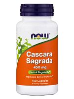 NOW Cascara Sagrada 450 mg, 100 vcaps