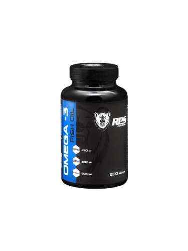 RPS Omega-3 Fish Oil, 200 капс.