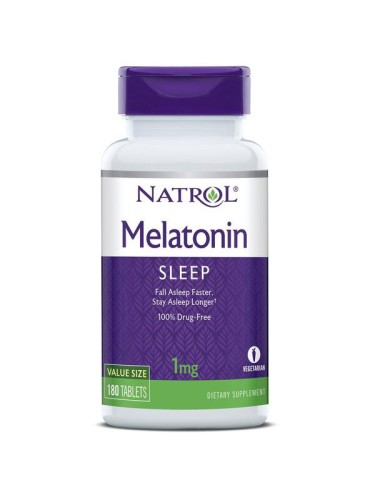 Natrol Melatonin 1 mg, 180 таблеток