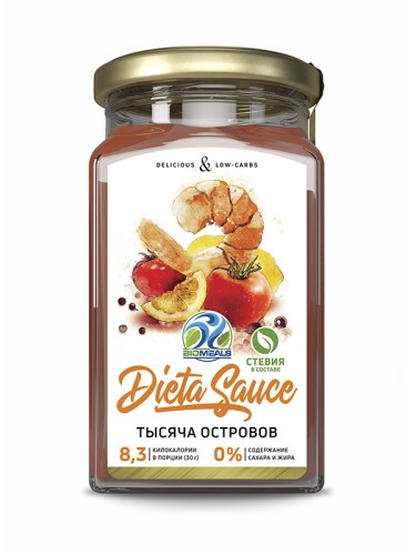 Biomeals DIETA SAUSE 310 г, 1000 островов