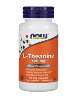 NOW L-Theanin 100 mg, 90 vcaps