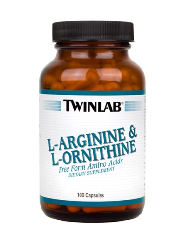 L-Arginine & L-Ornithine, 100 caps
