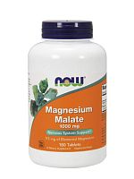 NOW Magnesium Malate 1000 mg, 180 tabs