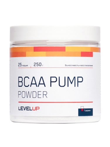 LevelUp BCAA Pump, 250 g