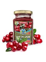 DIETA-JAM, брусника, 230 гр