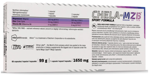 Olimp Chela-MZB 60 капсул фото 2