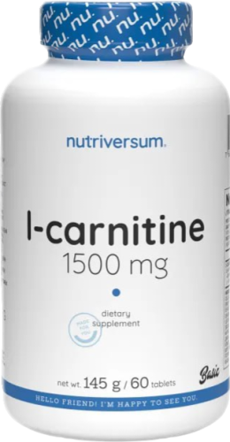 Nutriversum L-Carnitine 1500 мг 60 таблеток