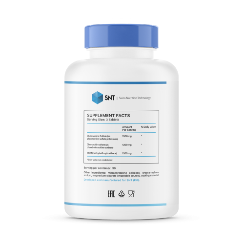 SNT Glucosamine Chondroitin + MSM 90 таблеток фото 2