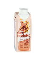 Овсяный безлактозный напиток NEMOLOKO, 250 мл, шоколадный 3,2%