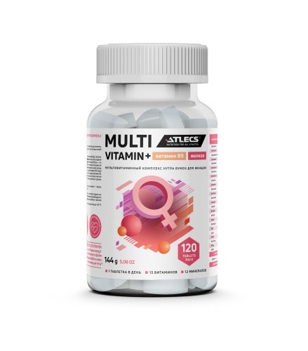 Atlecs Nutra Woman / Витамины для женщин 120 таблеток