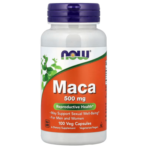 NOW MACA / Мака 500 мг 100 капсул