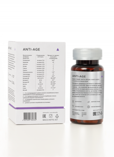 ELEMAX Anti Age, 60 caps фото 3