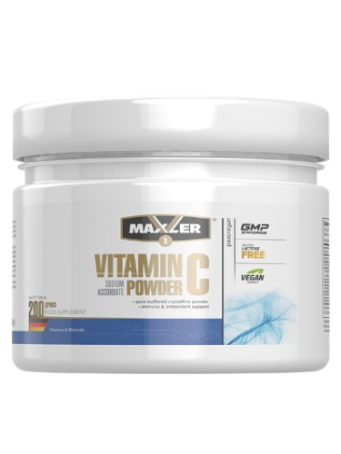 Maxler Vitamin C Sodium Ascorbate Powder, 200 g