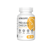 Ultrasupps Premium Omega-3, 90 softgels