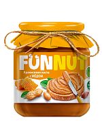 Funnut Арахисовая паста б/масла с медом, 340 гр
