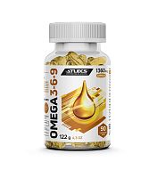 Atlecs Omega 3-6-9 / Омега 3-6-9 90 капсул