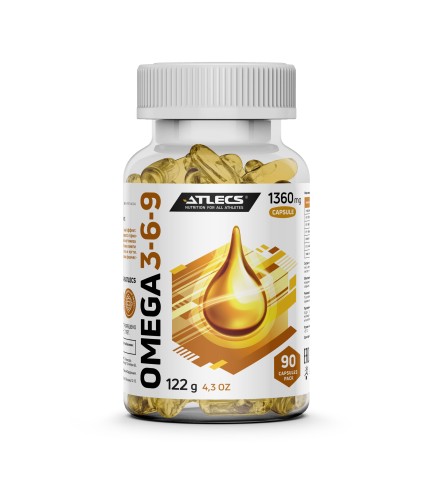Atlecs Omega 3-6-9 / Омега 3-6-9 90 капсул