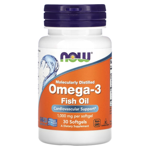 NOW Omega-3 1000 мг 30 софтгелей