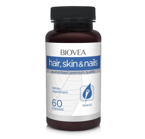Biovea Hair, Skin & Nails, 60 caps